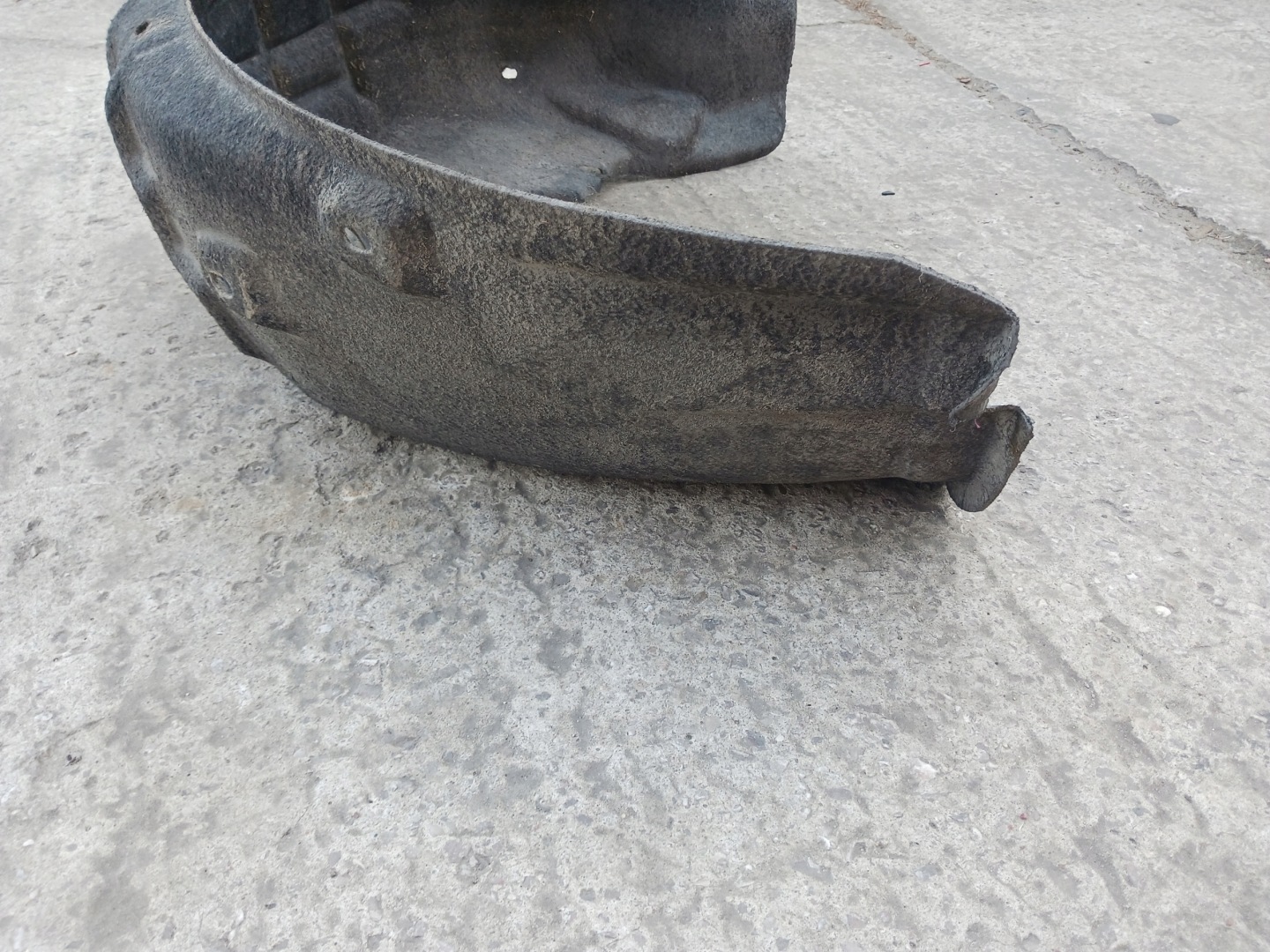 mudguard left rear part audi a4 b8 sedan