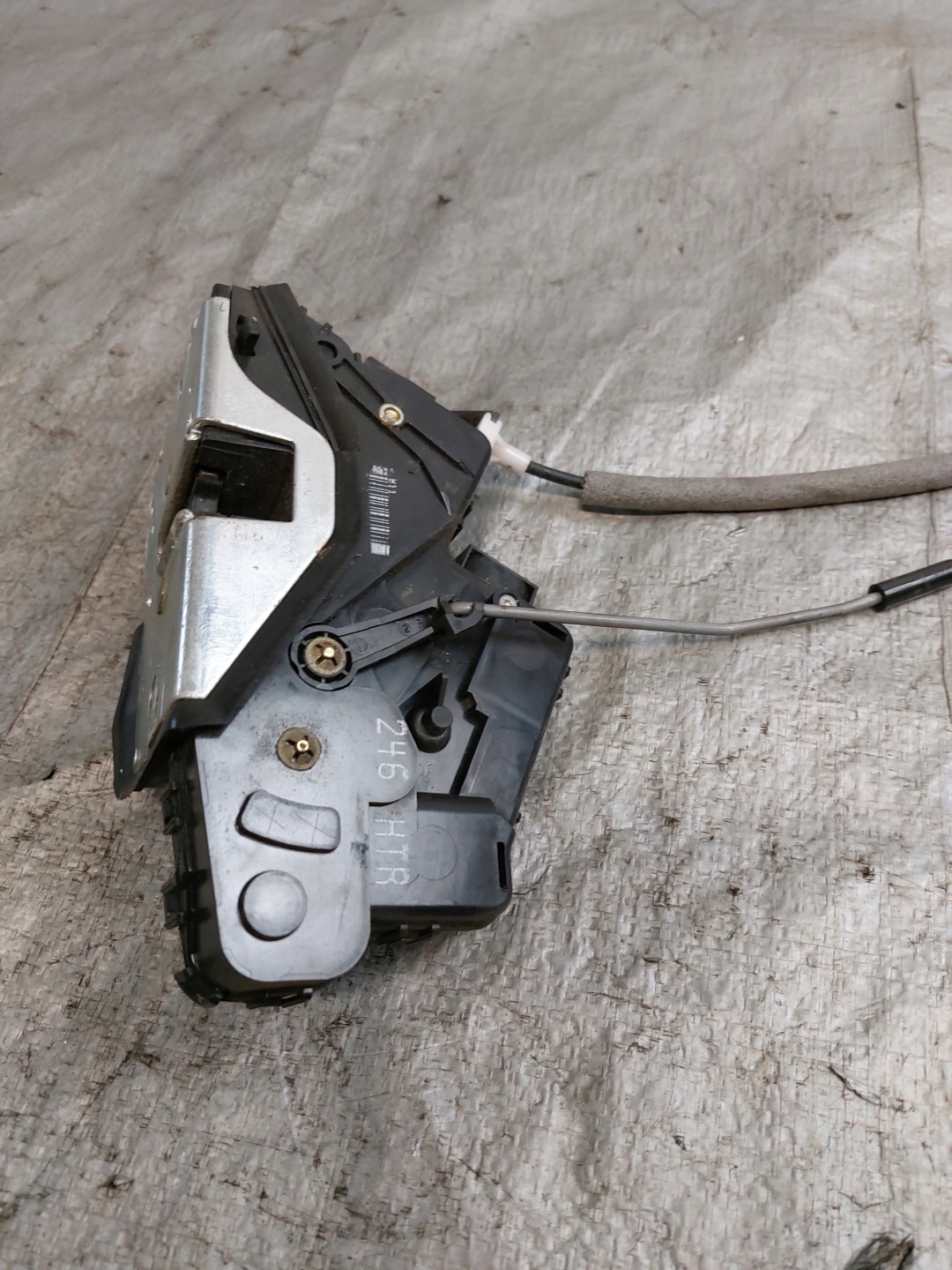 lock door right rear part BMW E46 LIFT 7 PIN