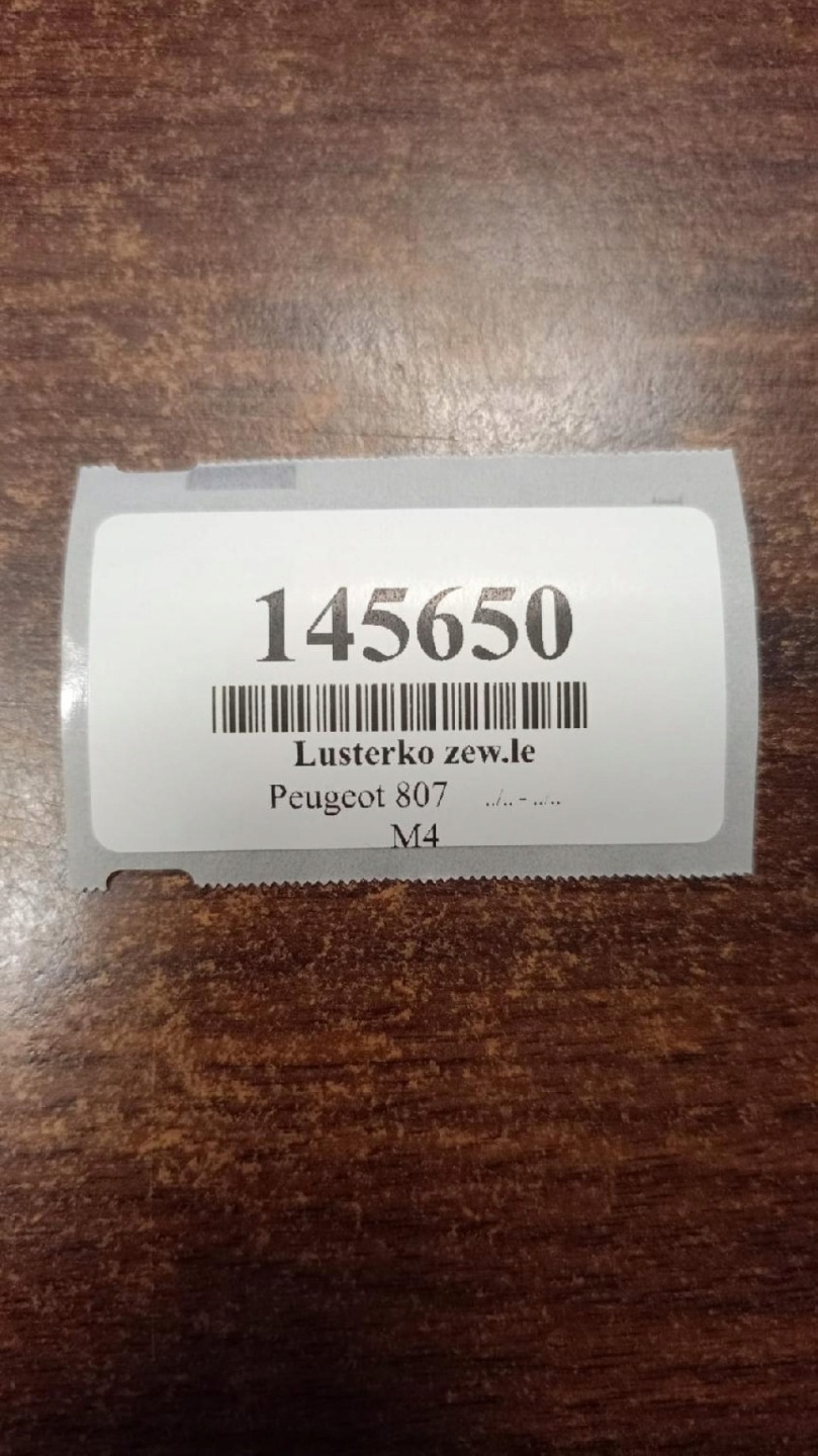 PEUGEOT 807 Spiegel links 13 PIN
