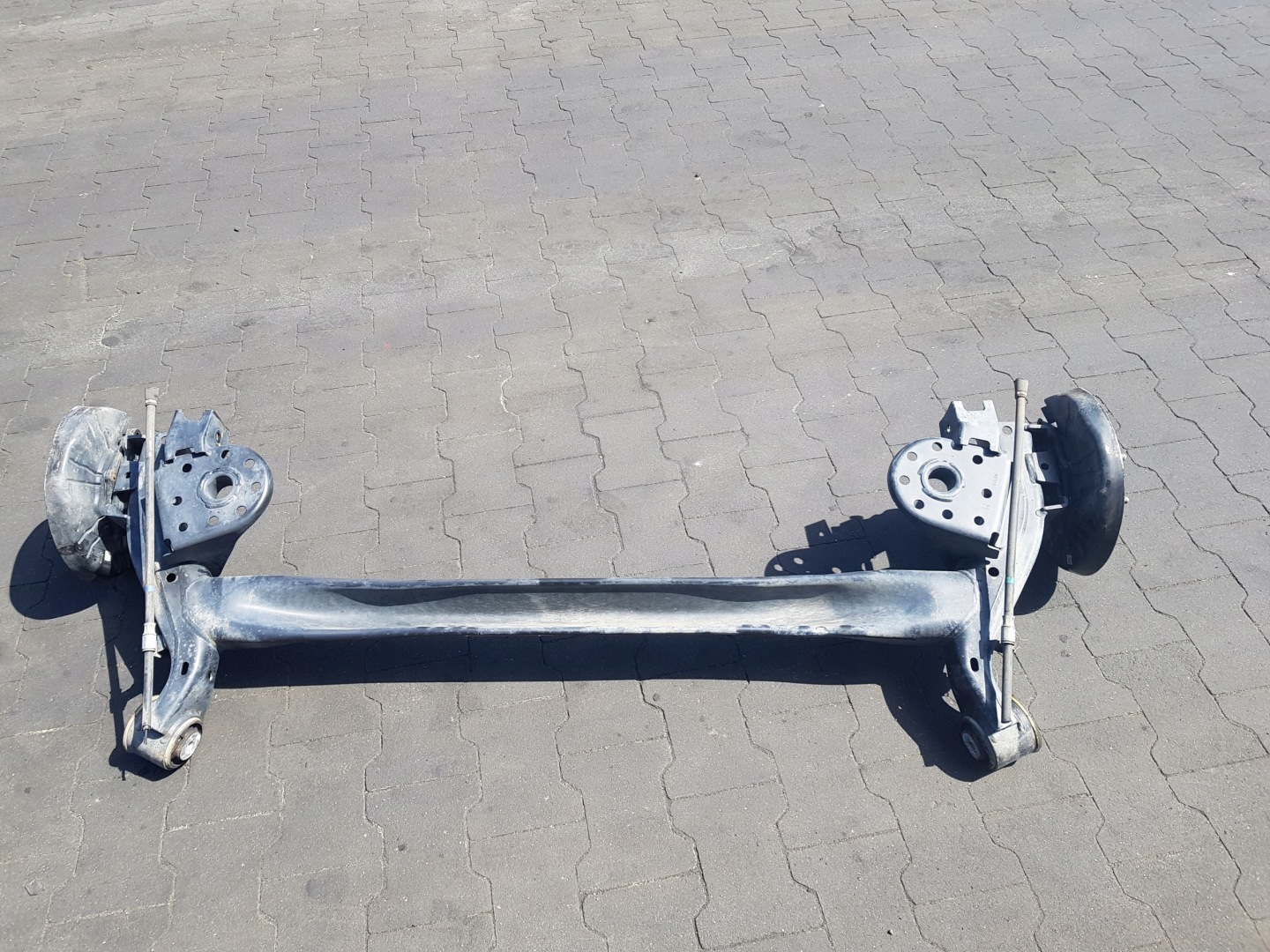 axle beam subframe springing sider axis rear part HYUNDAI I30 III 2019 55100F2500 1.4 B