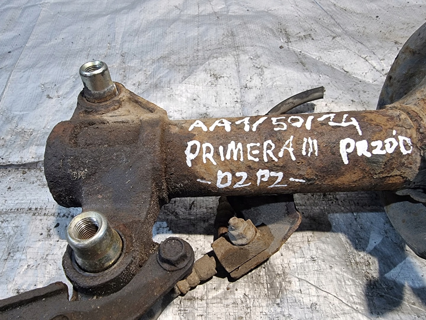 shock absorber McPherson right front NISSAN PRIMERA P12 III 1.8B 04r