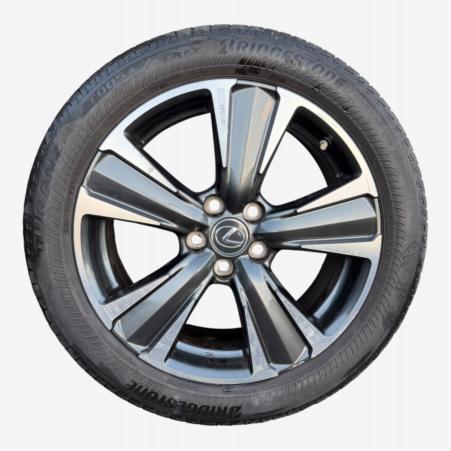 discs wheels tyres LEXUS UX BRIDGESTONE 225/50/18" 6MM summer