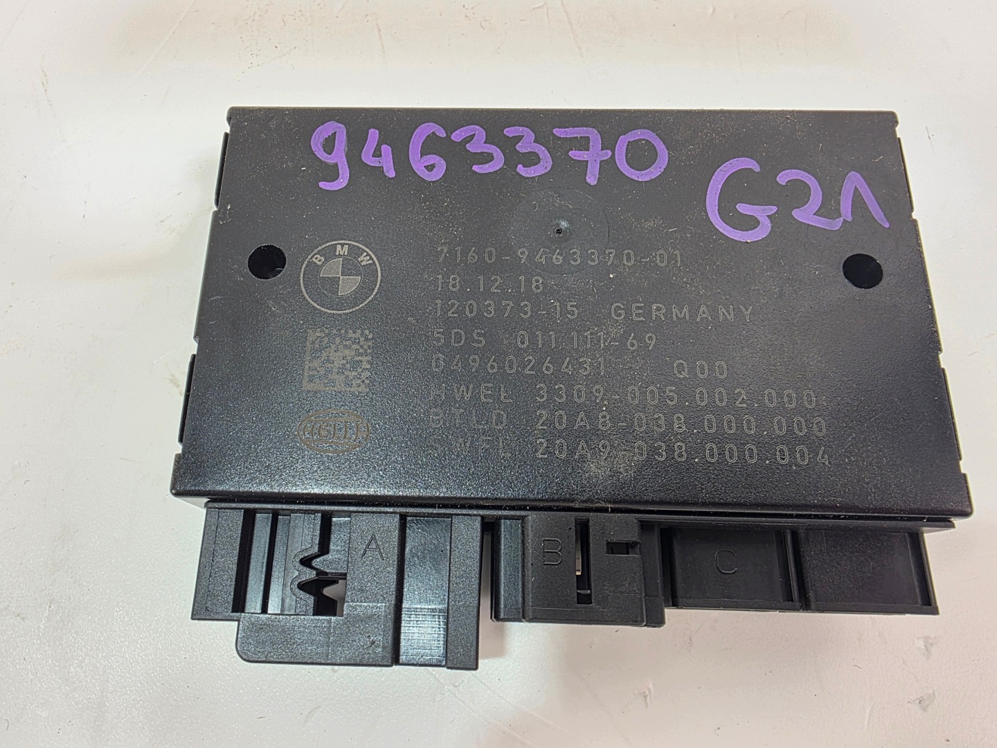 modulo Centralina HAKA BMW G26 G21 9463370