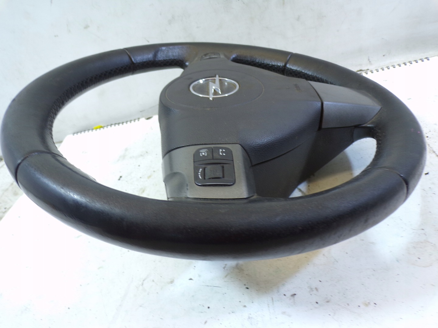 lenkrad Z Airbag OPEL ASTRA H Leder MULTIFUNKCJA