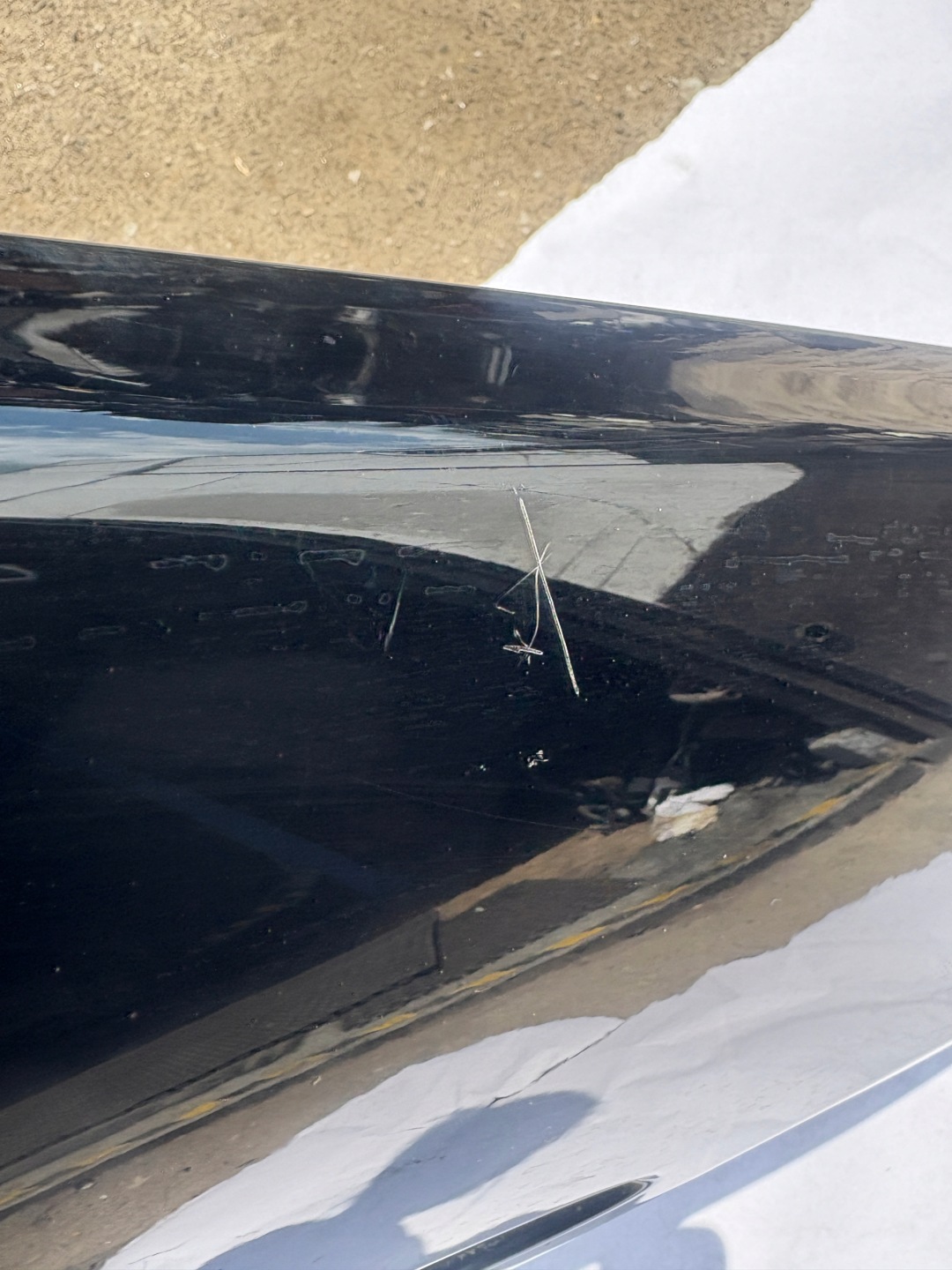 JAGUAR XE fender right front GX73-16015 NARVIK BLACK 1AT
