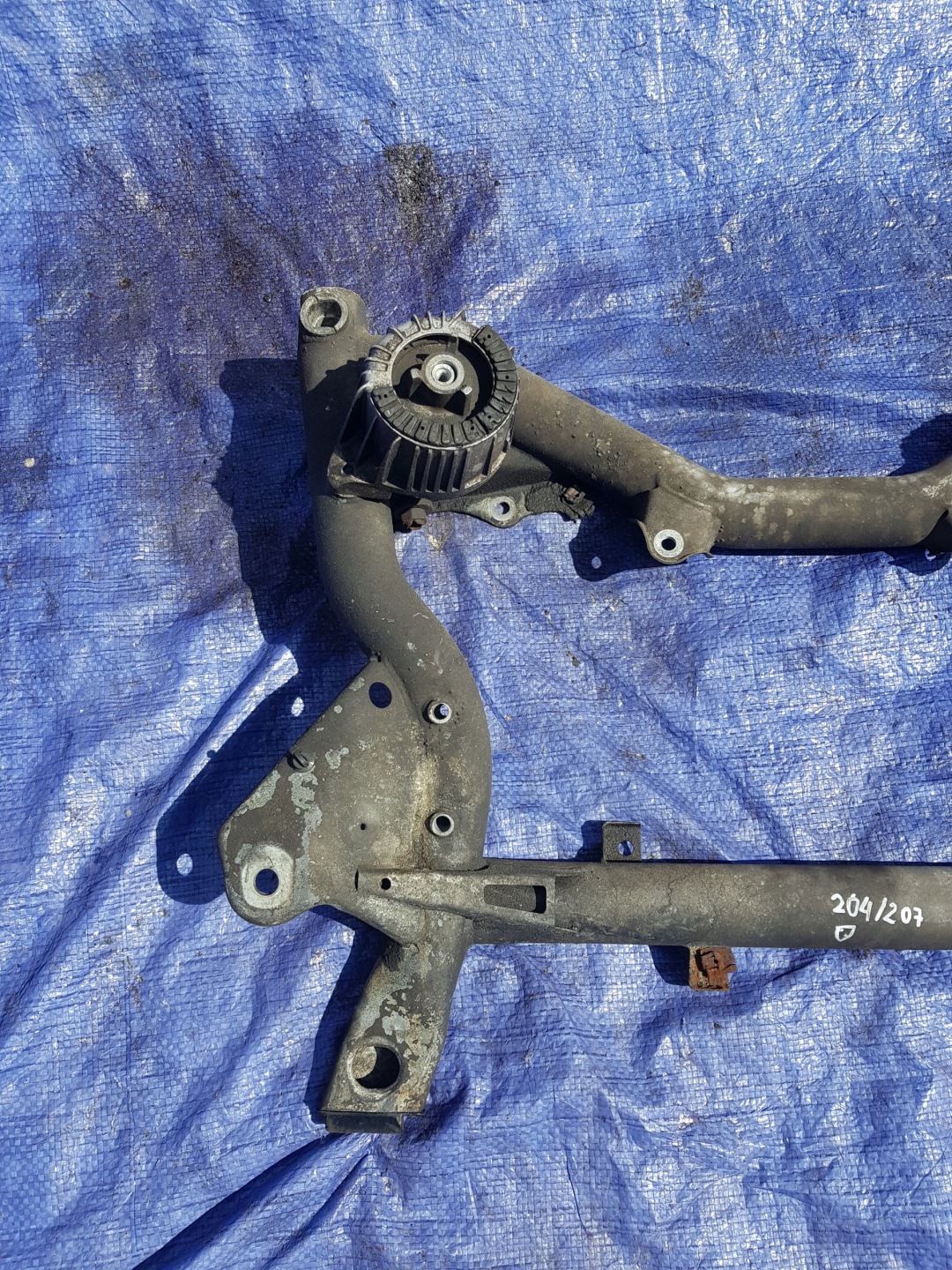 axle beam subframe axle beam front MERCEDES W204 W207