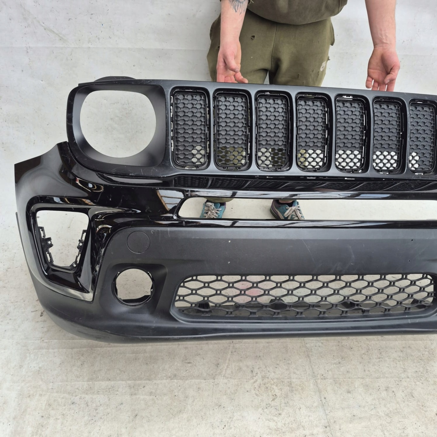 JEEP RENEGADE LIFT 2018- bumper front front grill 52100413