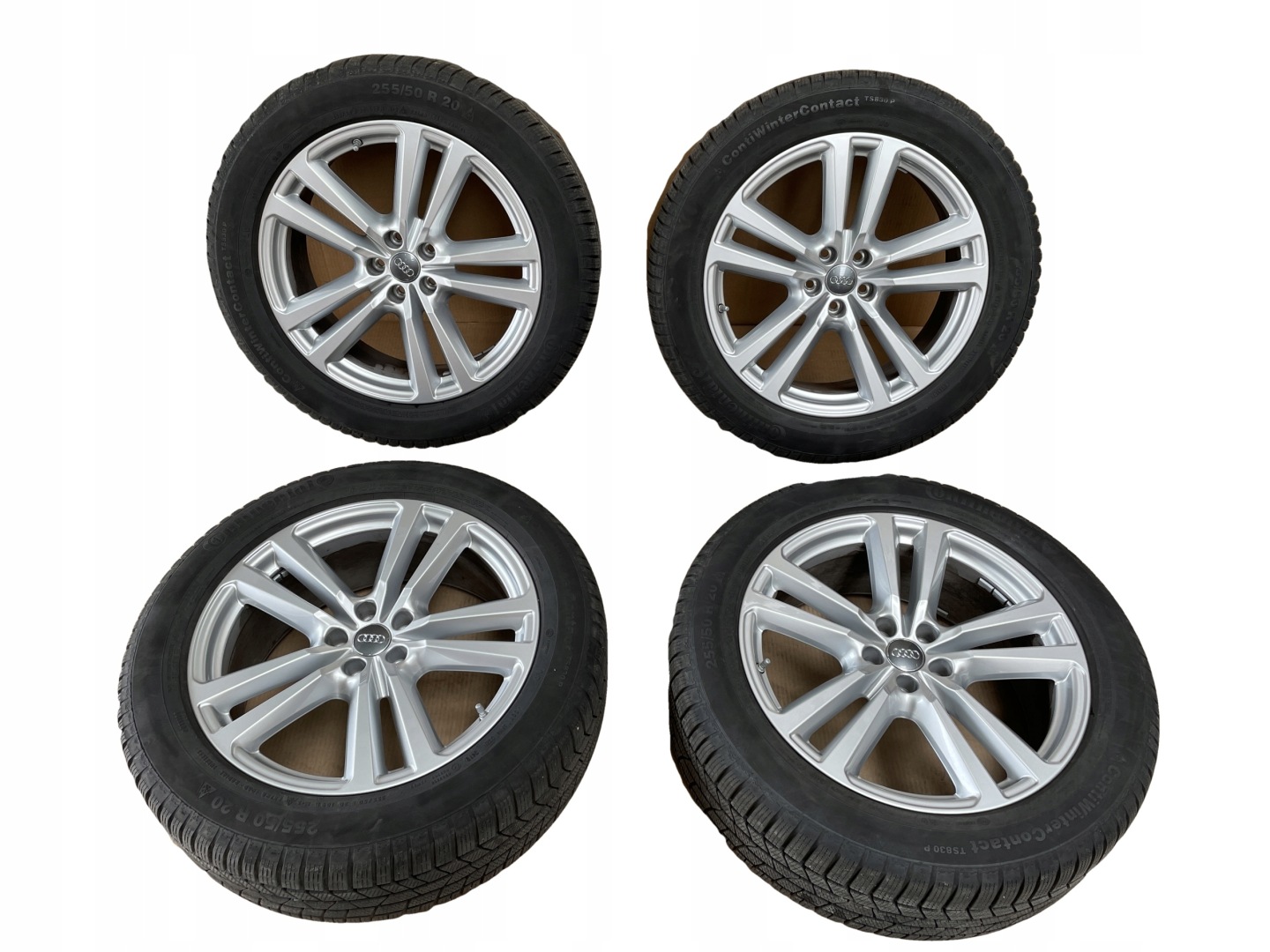 AUDI Q7 4M discs wheels 255/50R20 CONTINENTAL ZIMA
