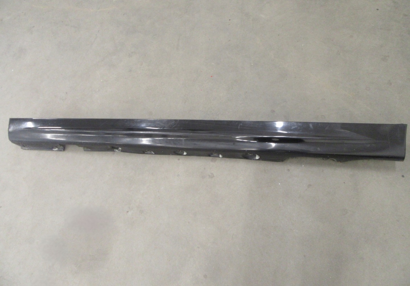 moulding threshold cap left BMW e46 sedan KOMBI SCHWARZ II 2 668