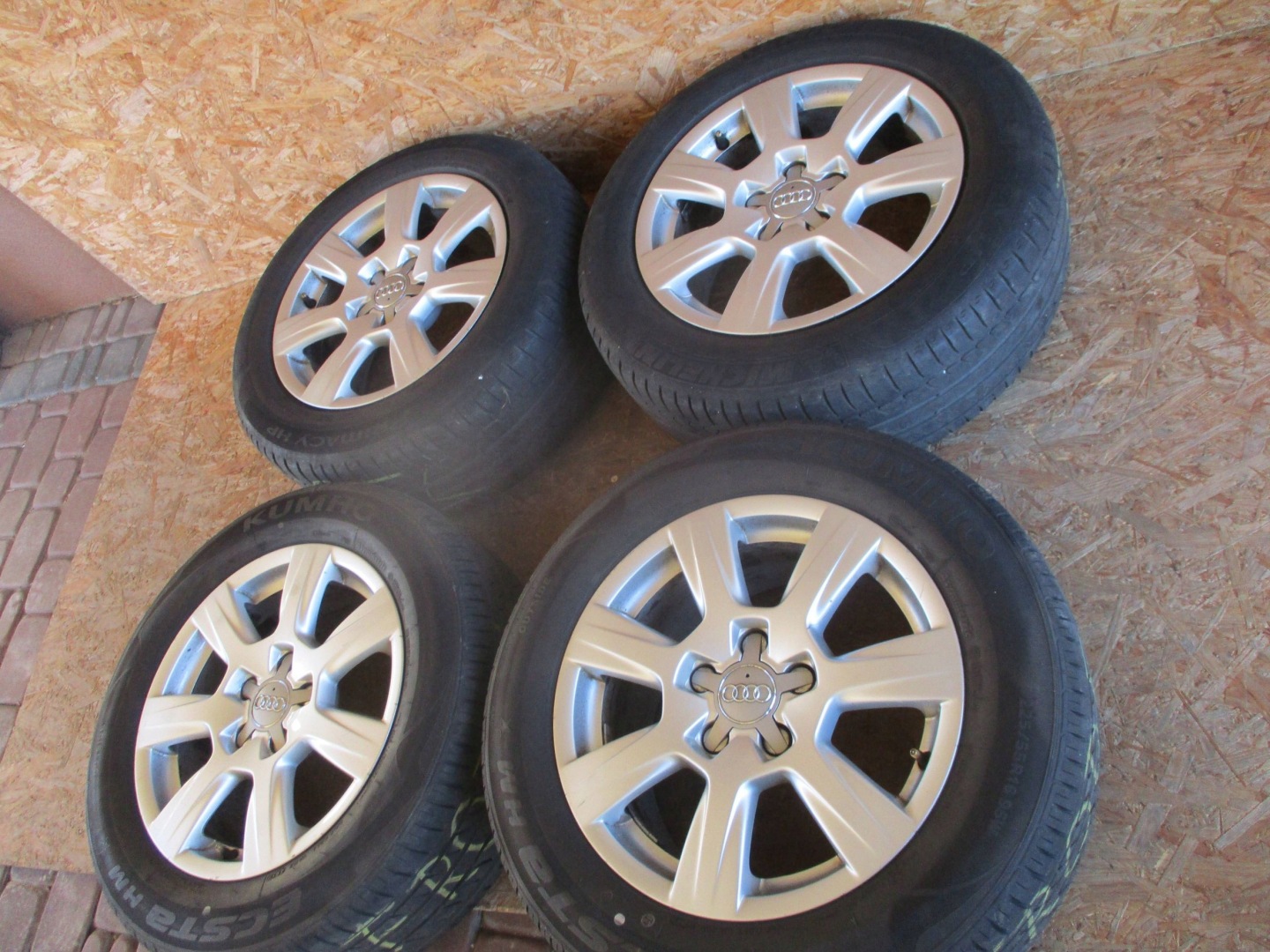 discs aluminium AUDI A4 B8 7,5Jx16 ET45 5x112