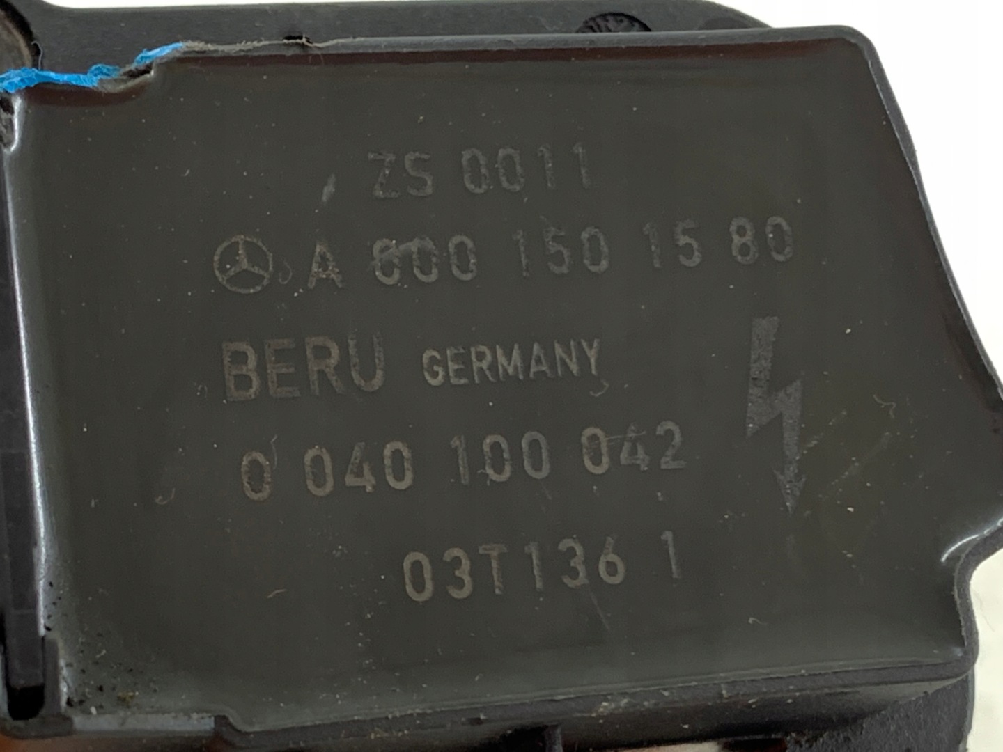 MERCEDES W203 1.8 coil ignition A0001501580