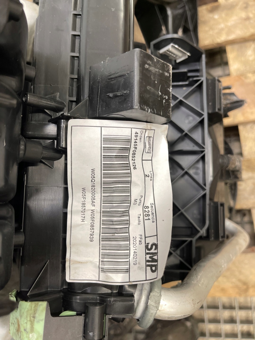 heater VW GOLF VII SEAT LEON III 3 1.6 TDI complete 5Q1820005AF