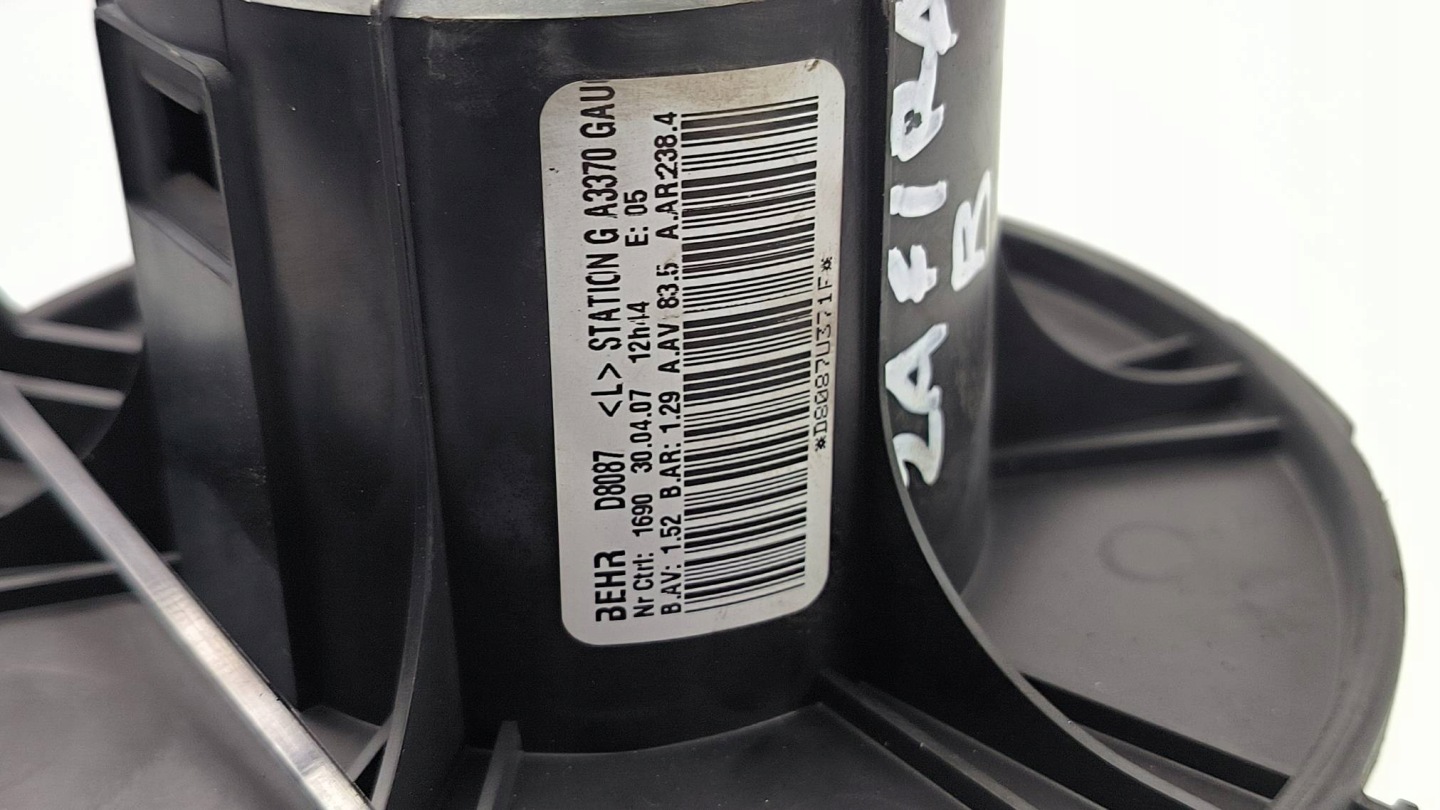 heating fan cab D8087 OPEL ZAFIRA B