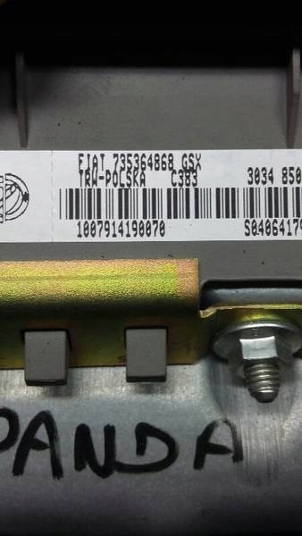 passenger airbag 735364868 FIAT PANDA