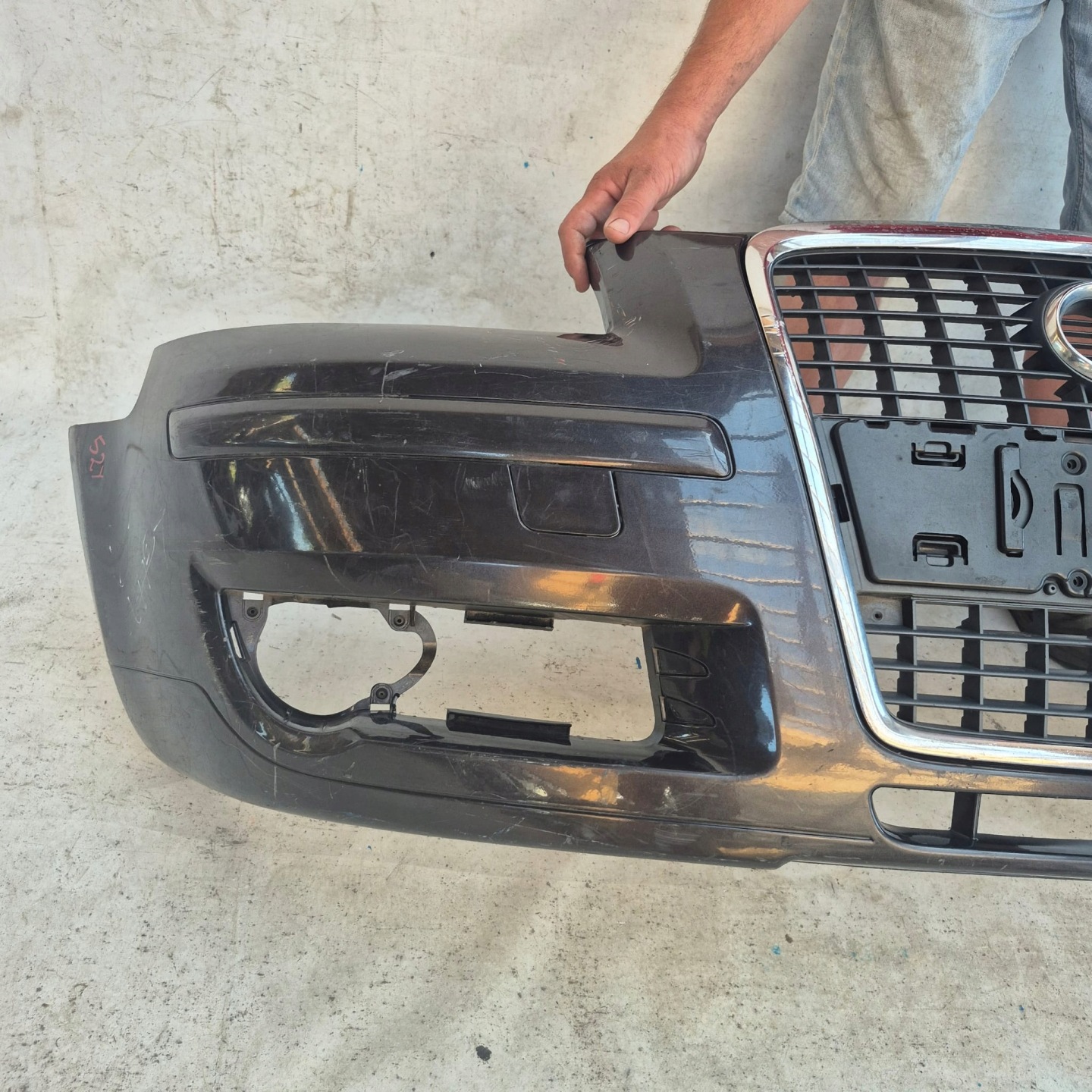 AUDI A3 8P LIFT 05-08 bumper front front grill grid
