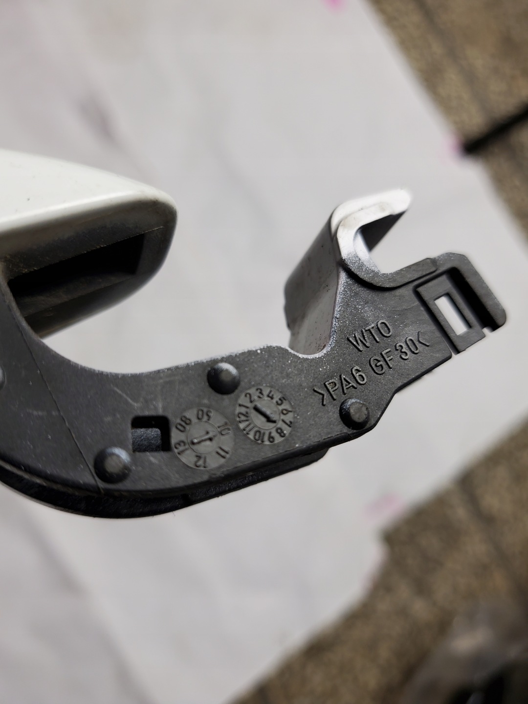 handle exterior left front rear part AUDI A5 8T A4 B8 OK OE BIALA