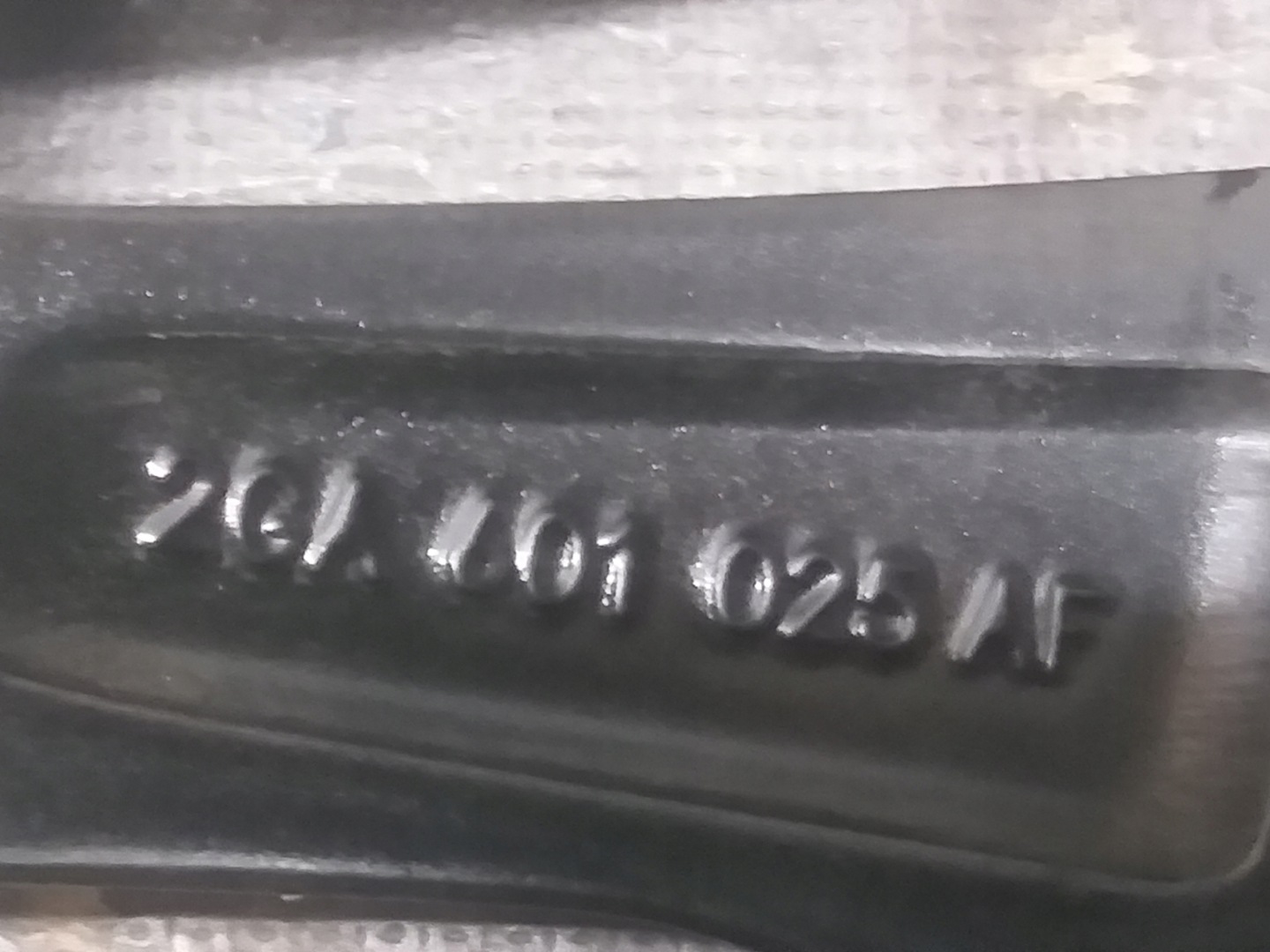 disk hliníkový VW 2GA 7J 17" ET45 5X112 2GA601025AF