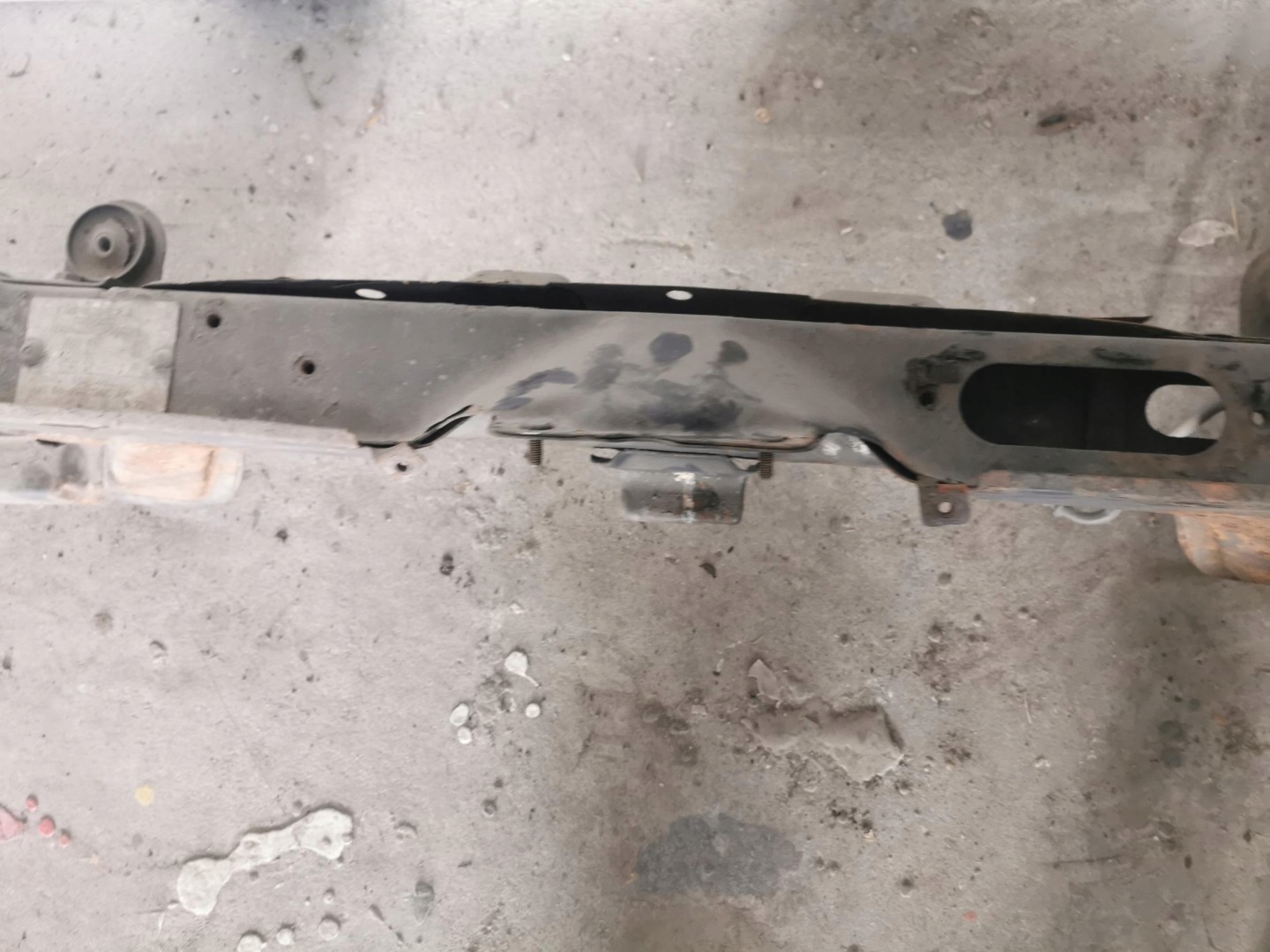 support panel for radiators pillar FIAT DUCATO II 02-06