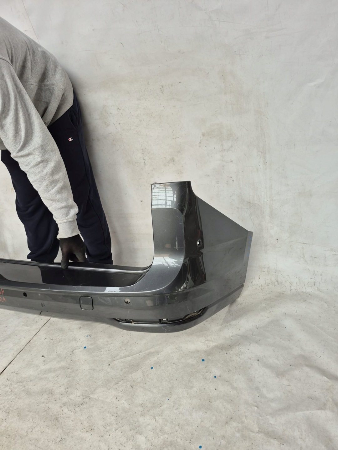 VW CADDY IV 4 LONG 20- bumper rear part rear PDC