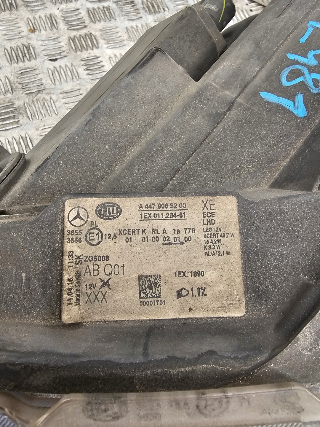 MERCEDES VITO VIANO W4479065200 left FULL LED light lights