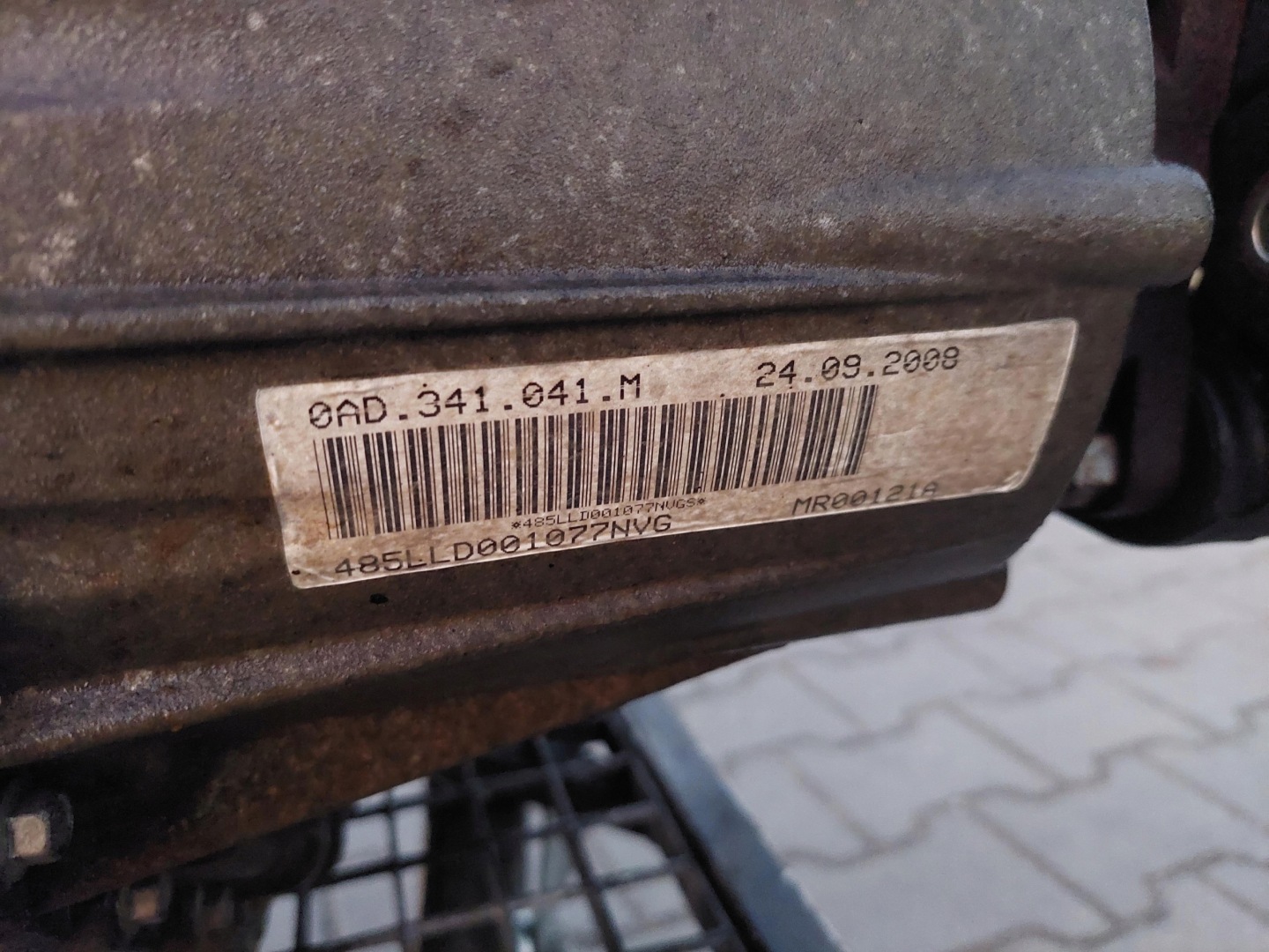 REDUKTOR 0AD341041M PORSCHE CAYENNE S e 7L LIFT 4.8 V8