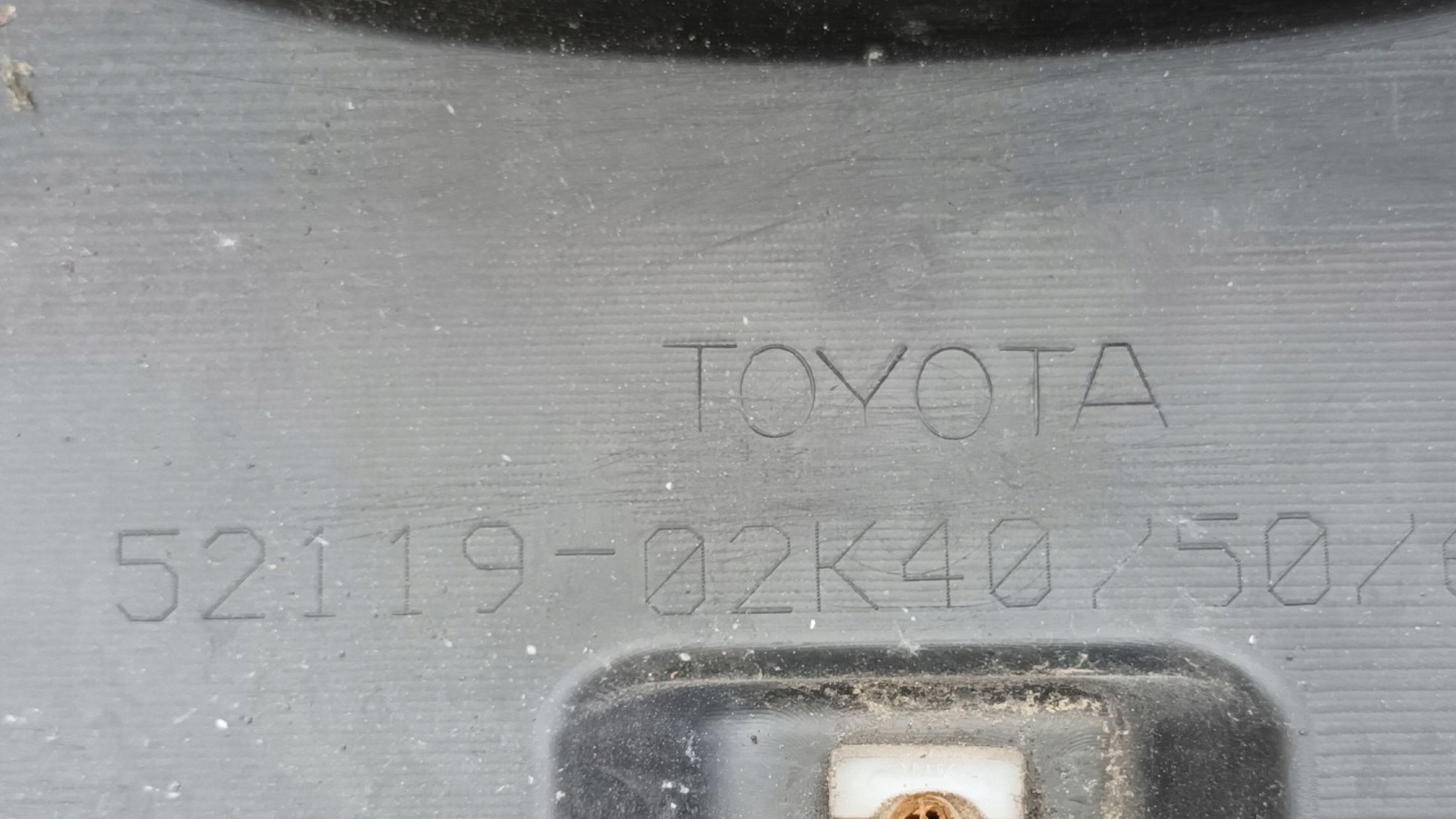 front bumper TOYOTA AURIS II LIFT 2015R->