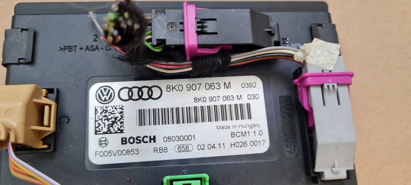 Q5 8R module control unit KOMFORTU 8K0907063M A4 B8 A5 8T