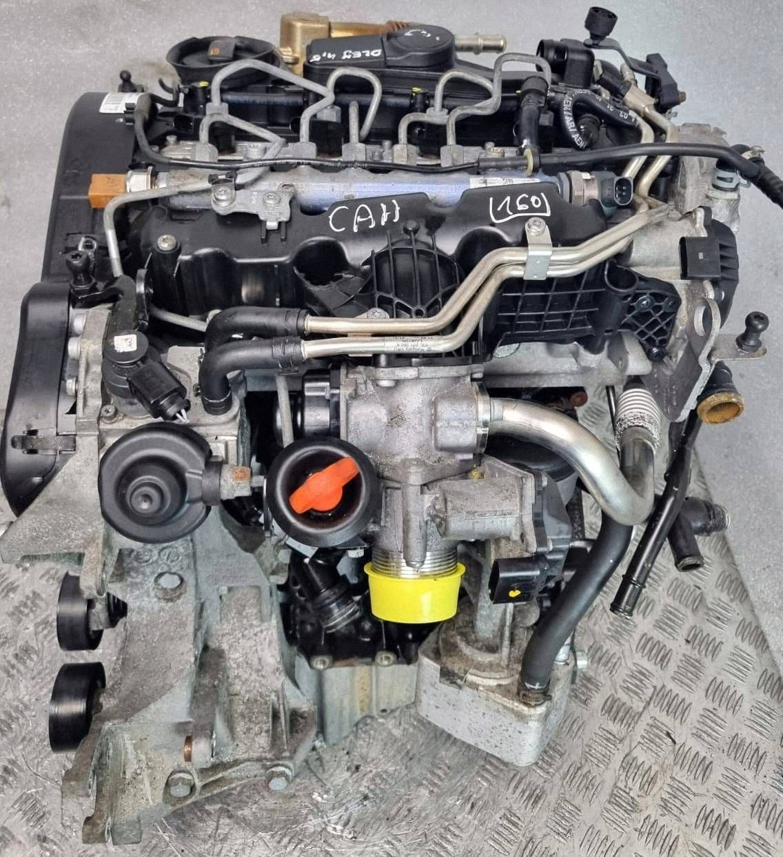 engine complete AUDI 2.0 TDI CAH 170 PS A4 B8 A5 8T A6 C6 Q5 8R ODPALANY @