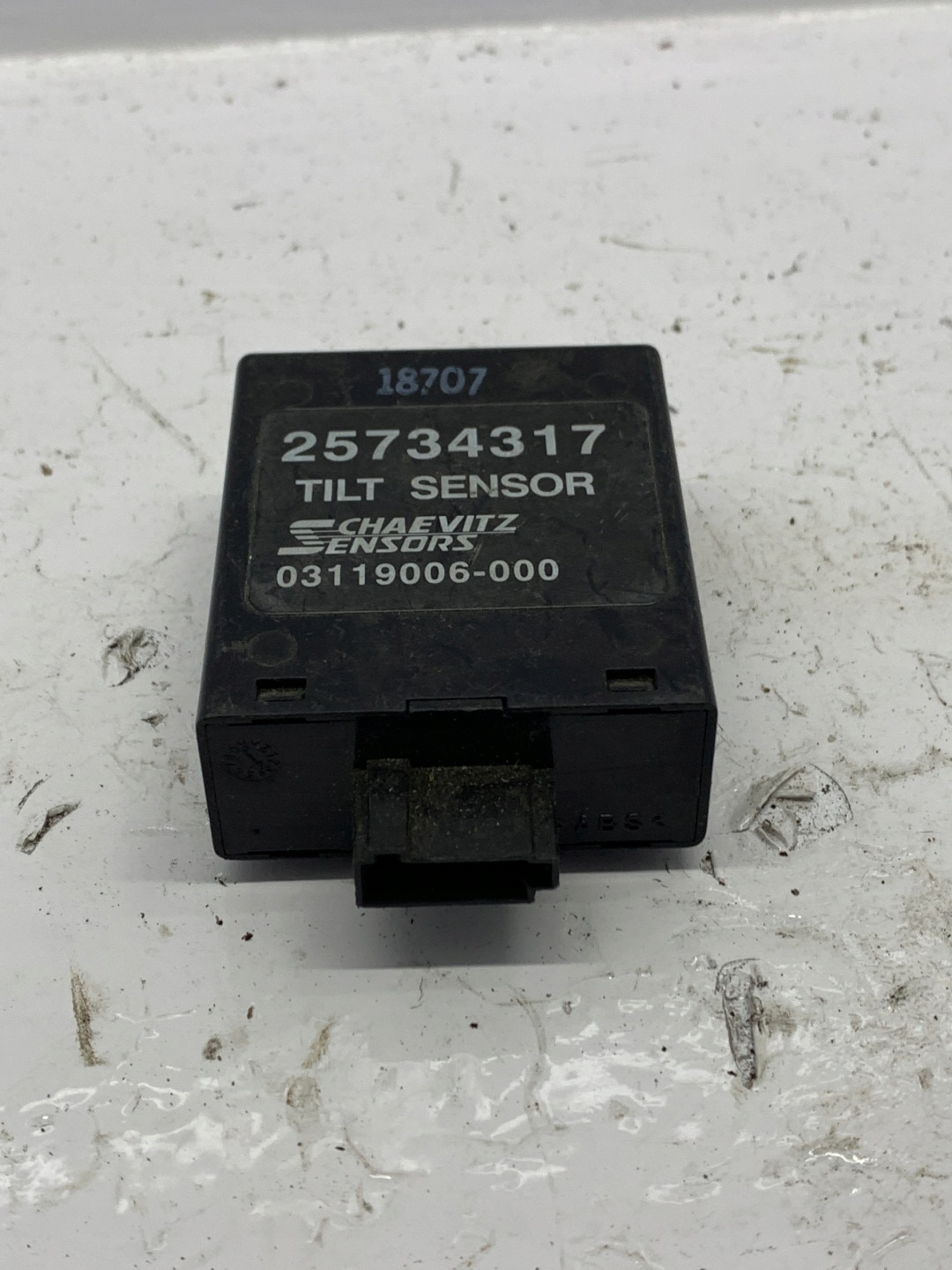 Sensor POCHYLENIA 25734317 CHEVROLET