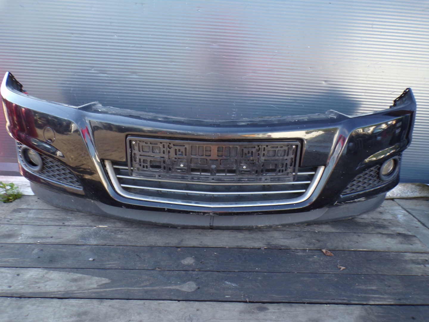front bumper front OPEL ASTRA H LIFT (1)