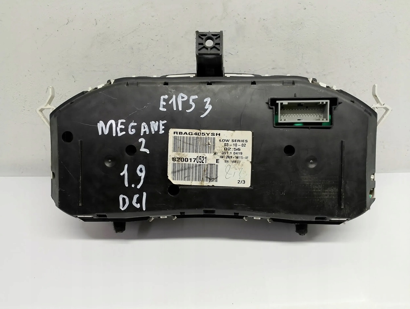 dials dials Renault Megane 2 II 1,9 DCI 8200170521