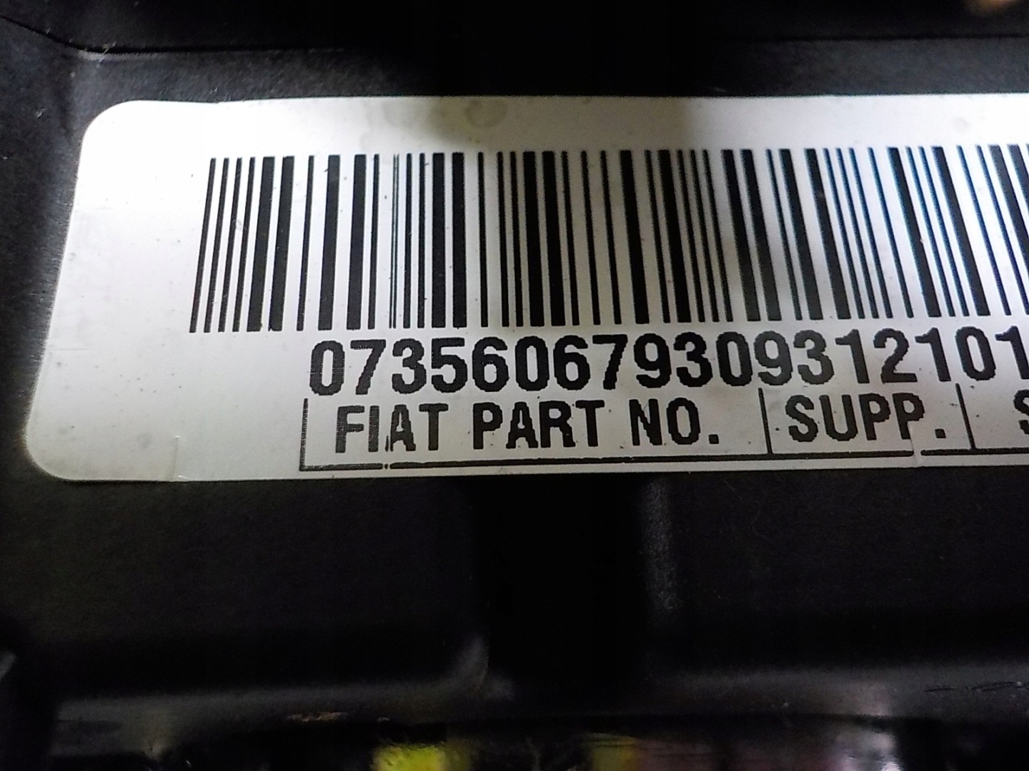 OPEL COMBO D steering wheel levers and controls ring airbag 07356067930