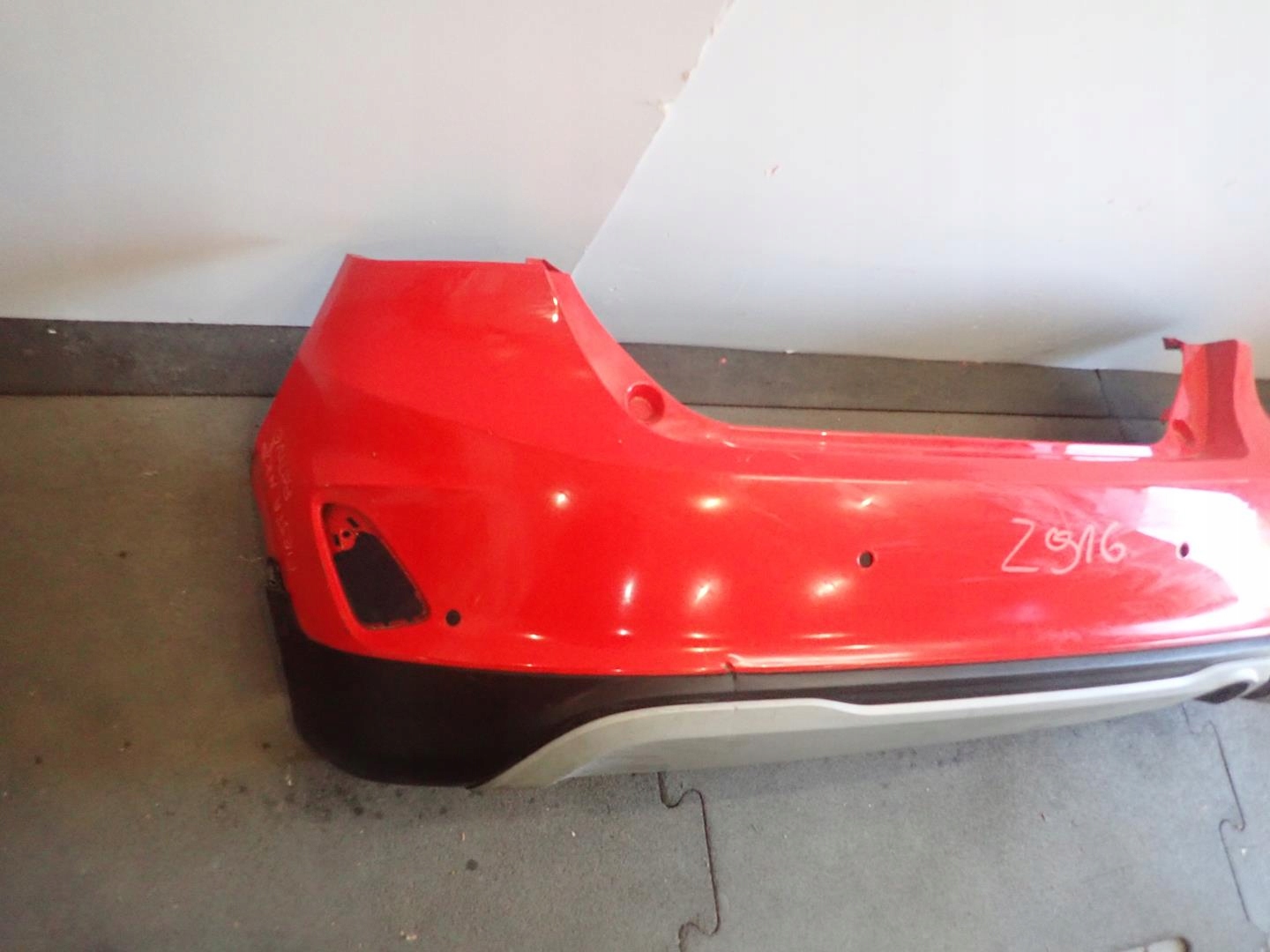 bumper rear part rear FORD FIESTA MK8 2017- ACTIVE