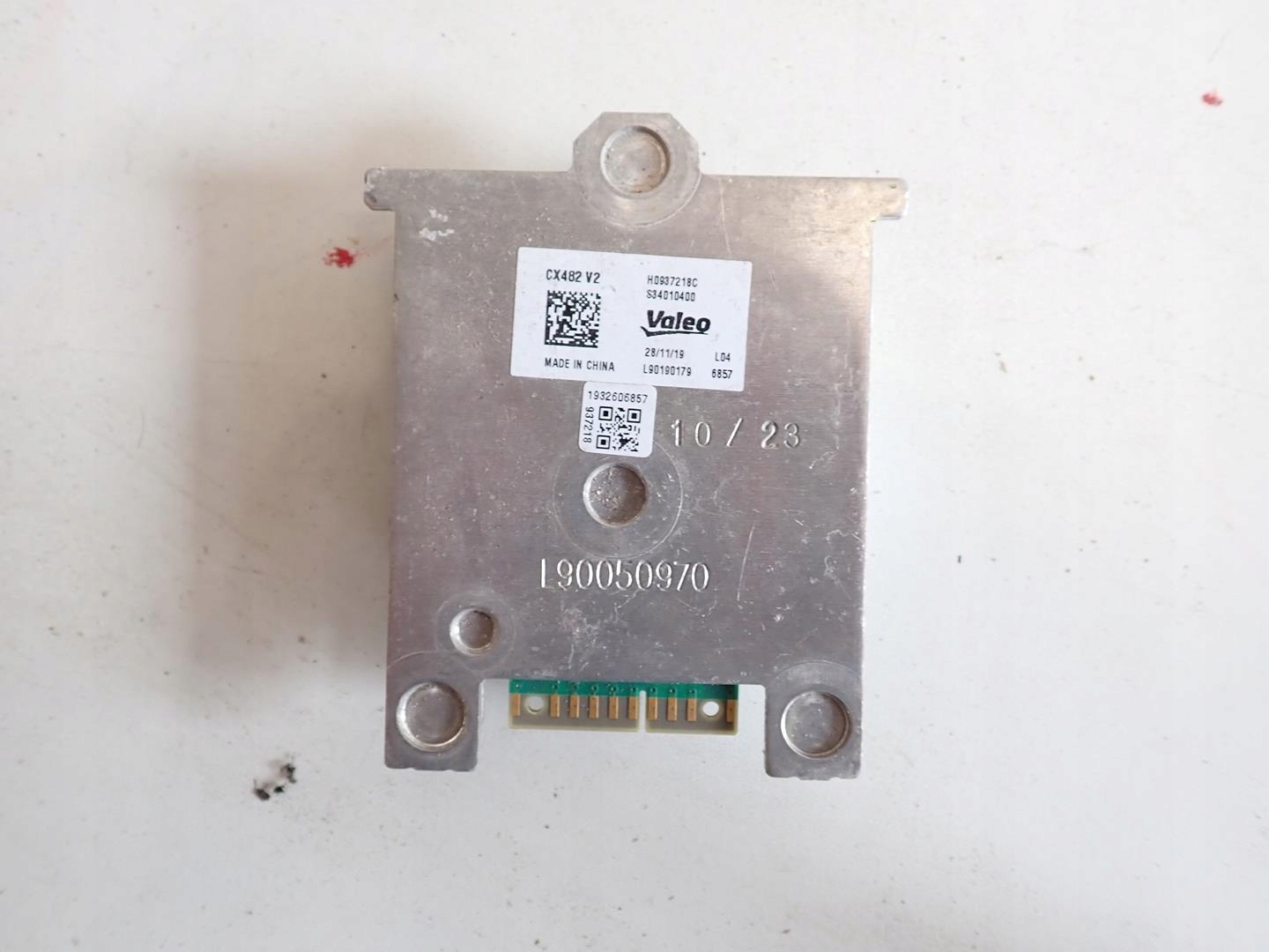 control unit module lights FORD OPEL PEUGEOT H0937218C