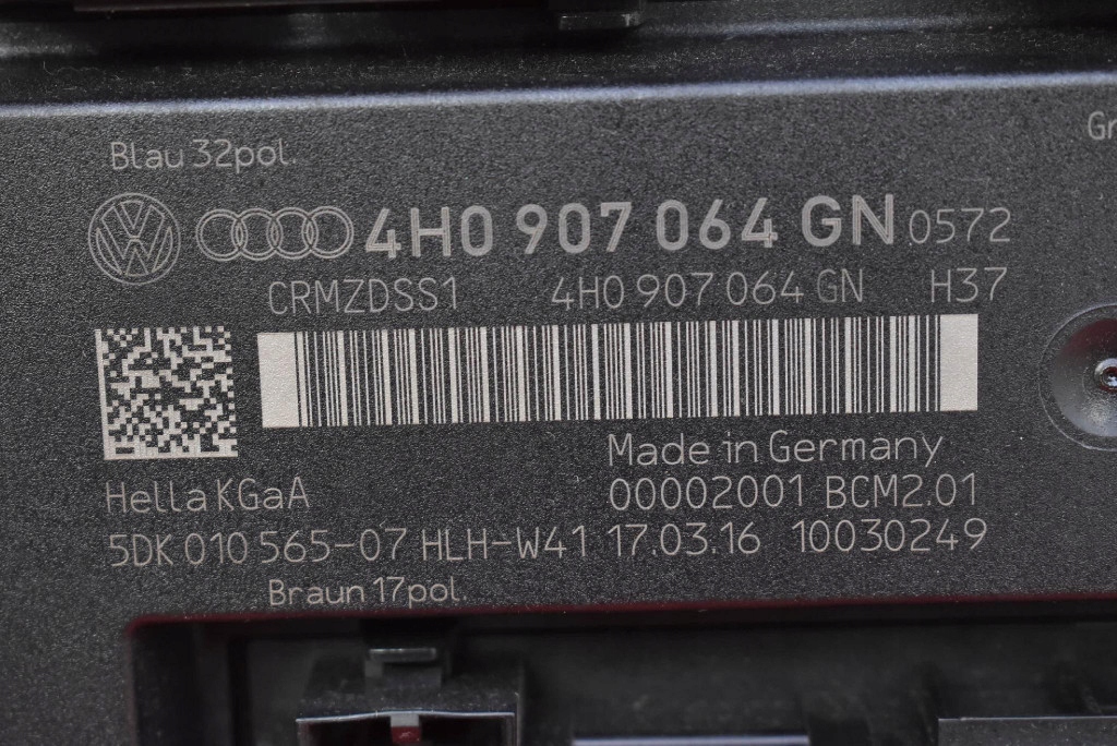 Unité commande confort 4H0907064GN AUDI A6 C7 2.0 TDI 190 KM LIFT 14-20