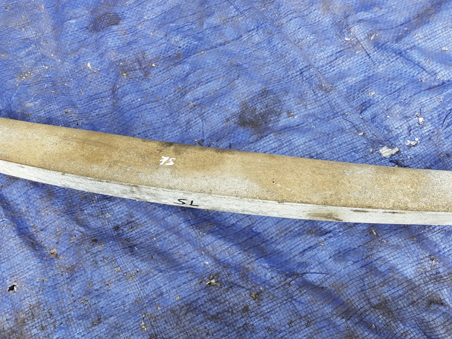 MERCEDES SL R230 W230 bumper support rear part rear pillar