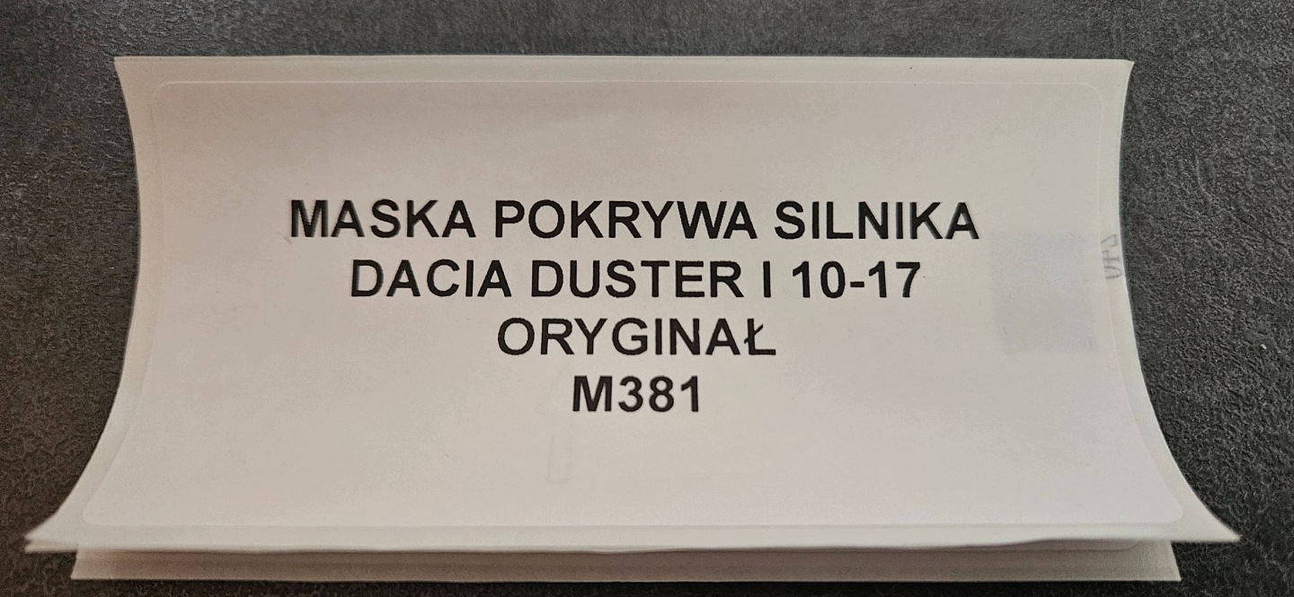 capot DACIA DUSTER et 10-17 original