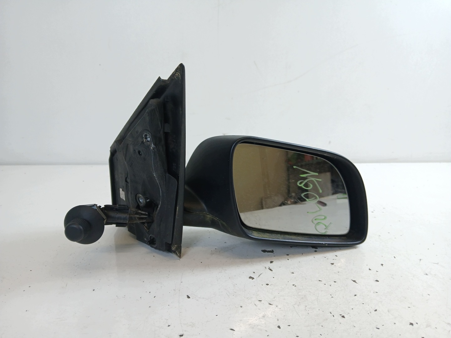 VW POLO 9N mirror right manually black,