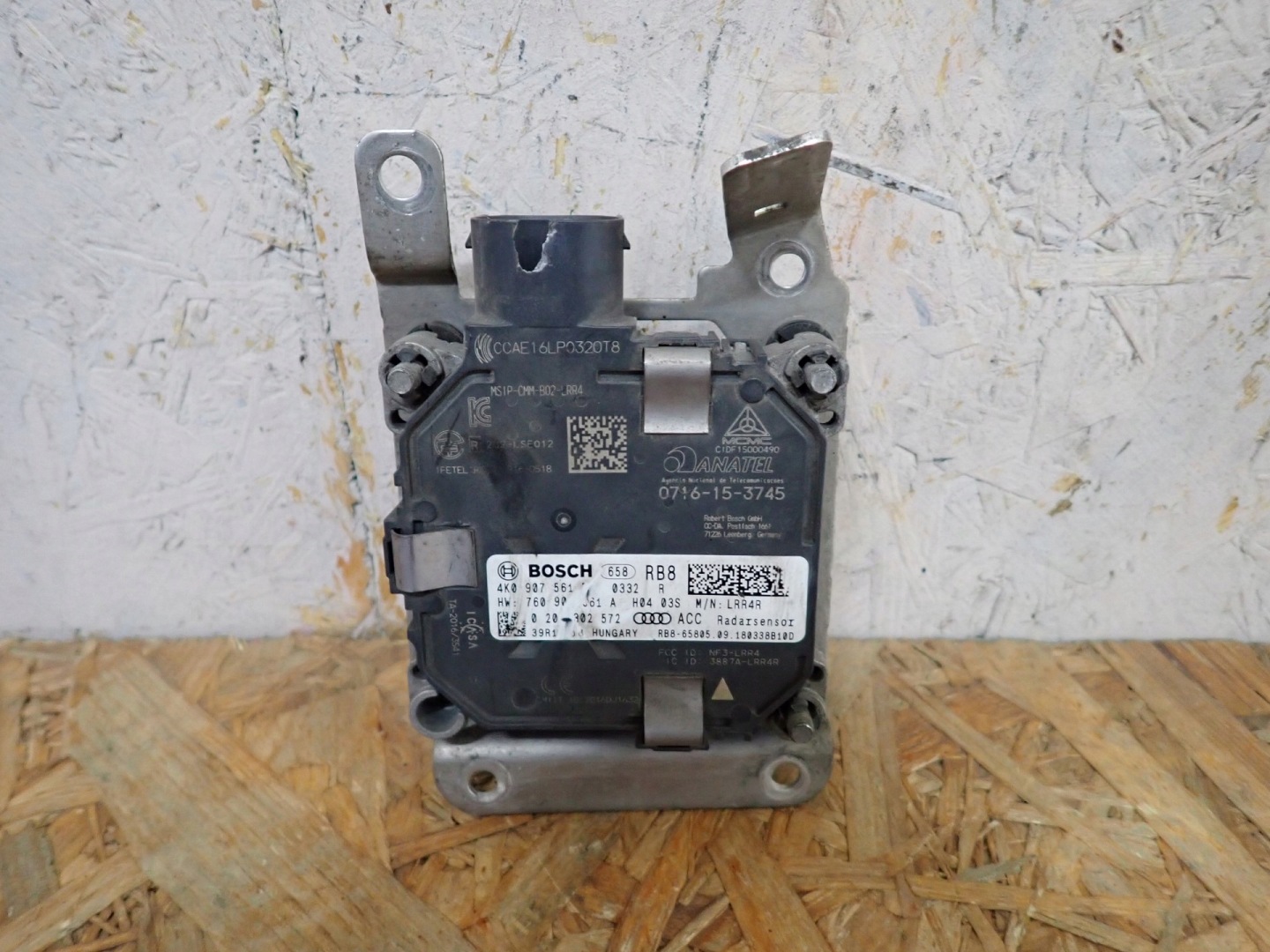 right RADAR DISTRONIC ACC AUDI A6 C8 4K A7 4K8 2018- 4K0907561C