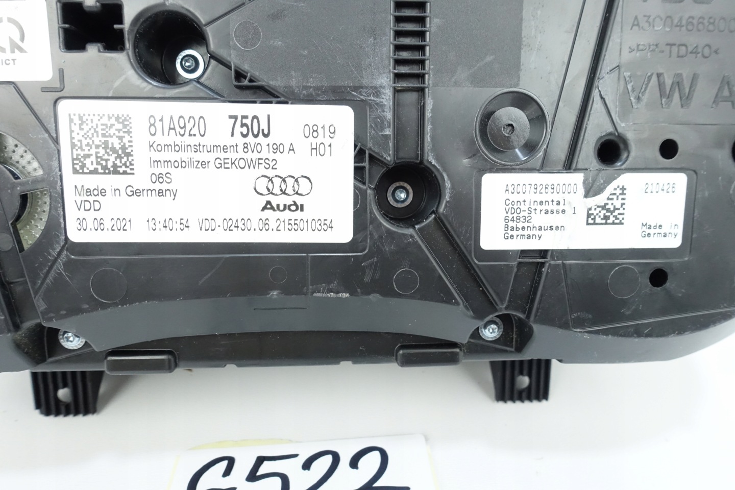AUDI Q2 81A 2016- budíky budiky 81A920750J