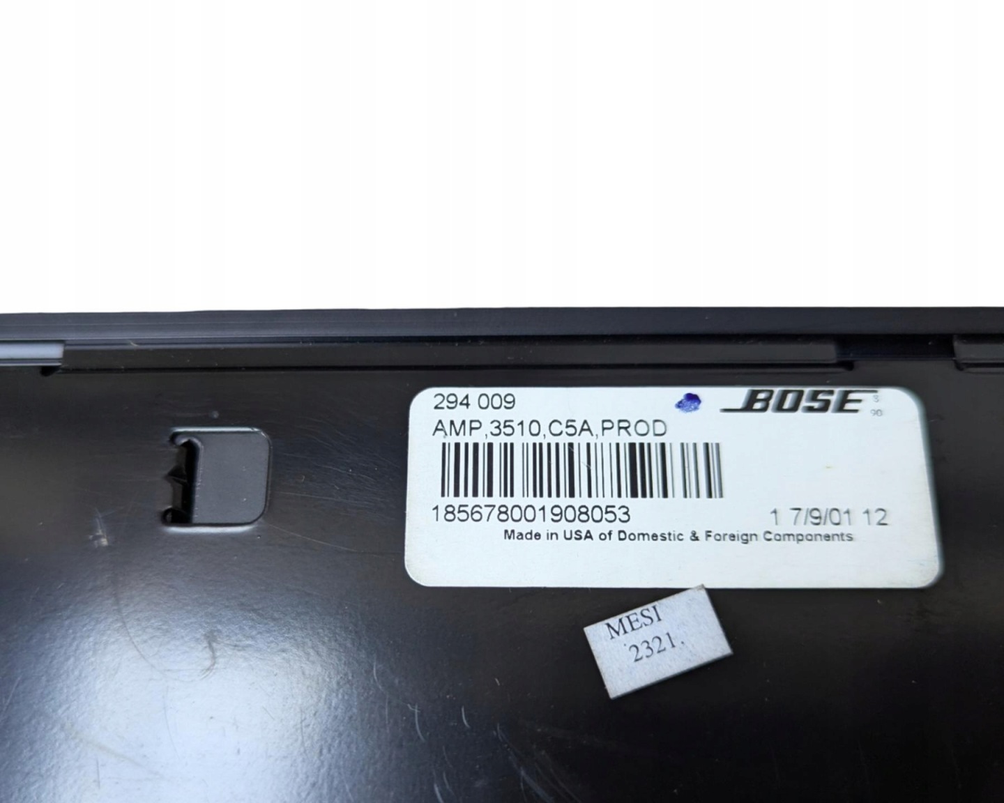 amplifier radia Audi A6 Allroad C5 2001 294009