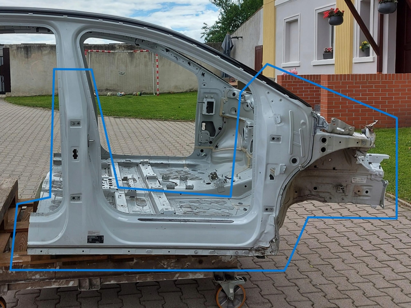 VW ID5 GTX 11E quarter pillar right front
