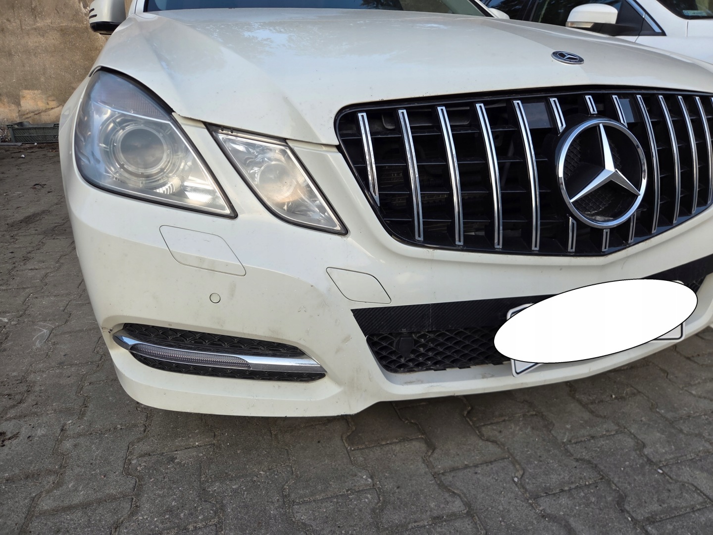 bumper front front complete XENON PDC Mercedes W212 650