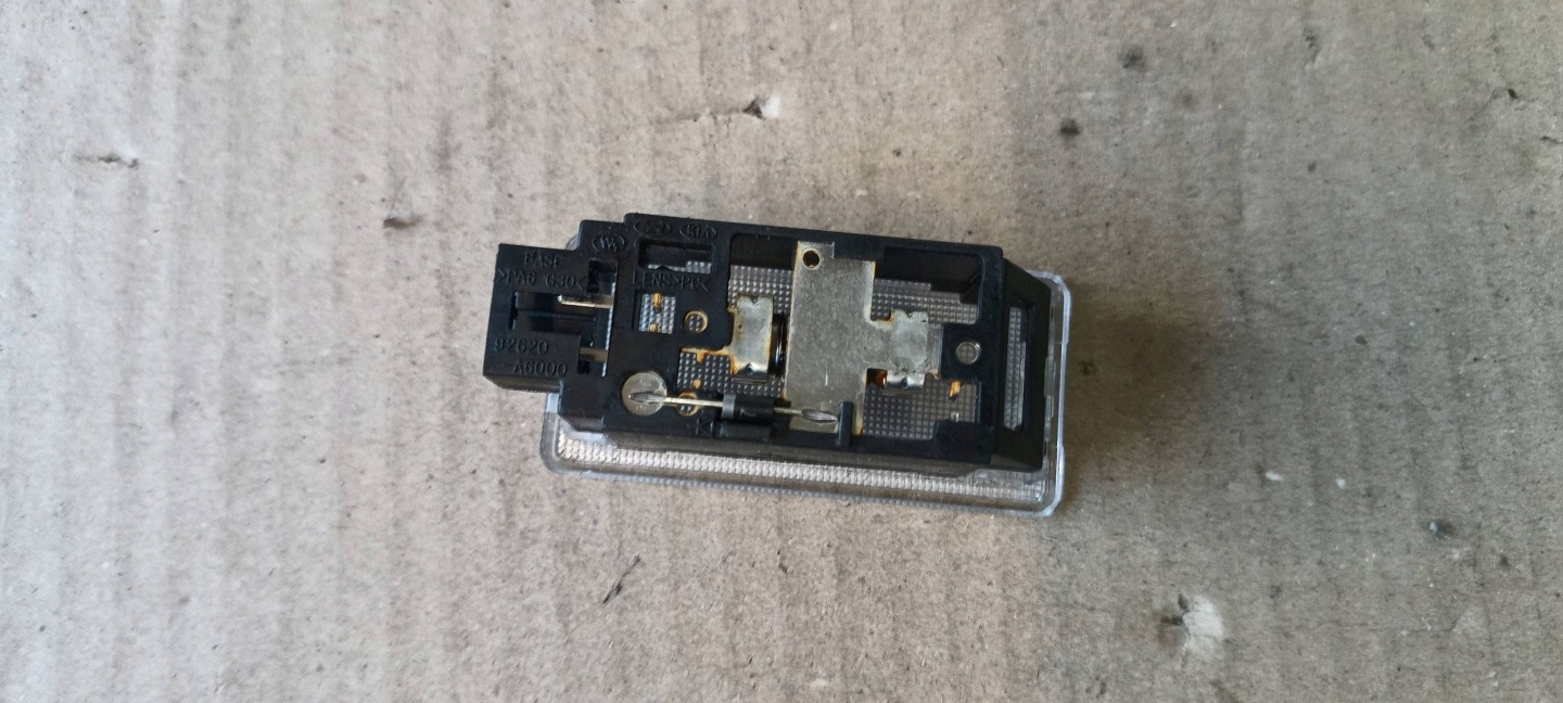 KIA RIO IV light lighting boot passenger compartments 92620-A6000 2019R