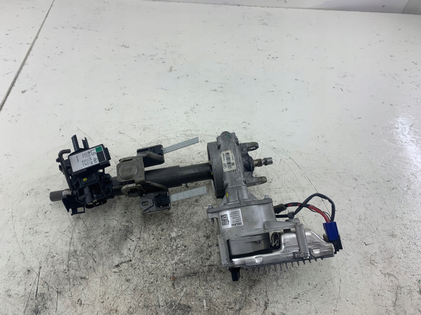OPEL MERIVA A steering wheel rod control electrics 93392692