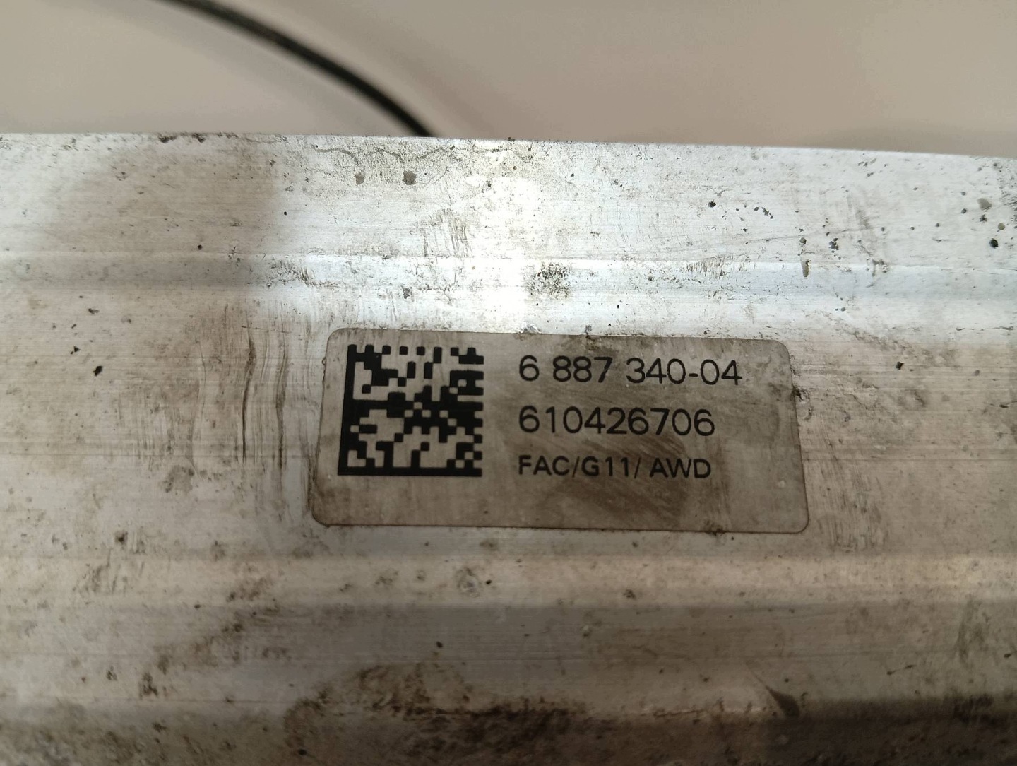 axle beam springing front XDRIVE 6859493 Bmw Seria 5 VII (2017-2024) G30/G31