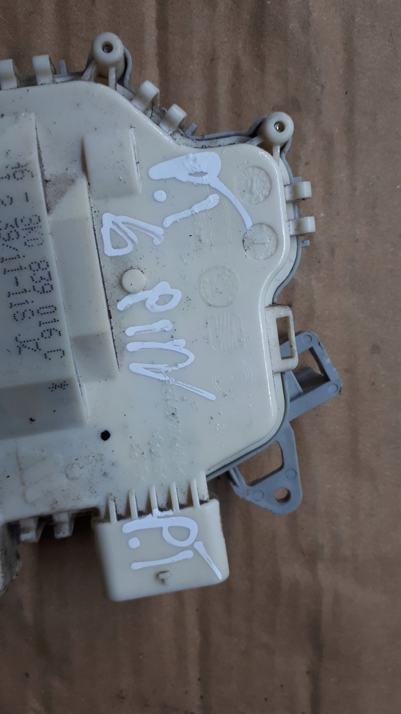 A4 B8 lock door right rear part rear 6 PIN A5 Q5