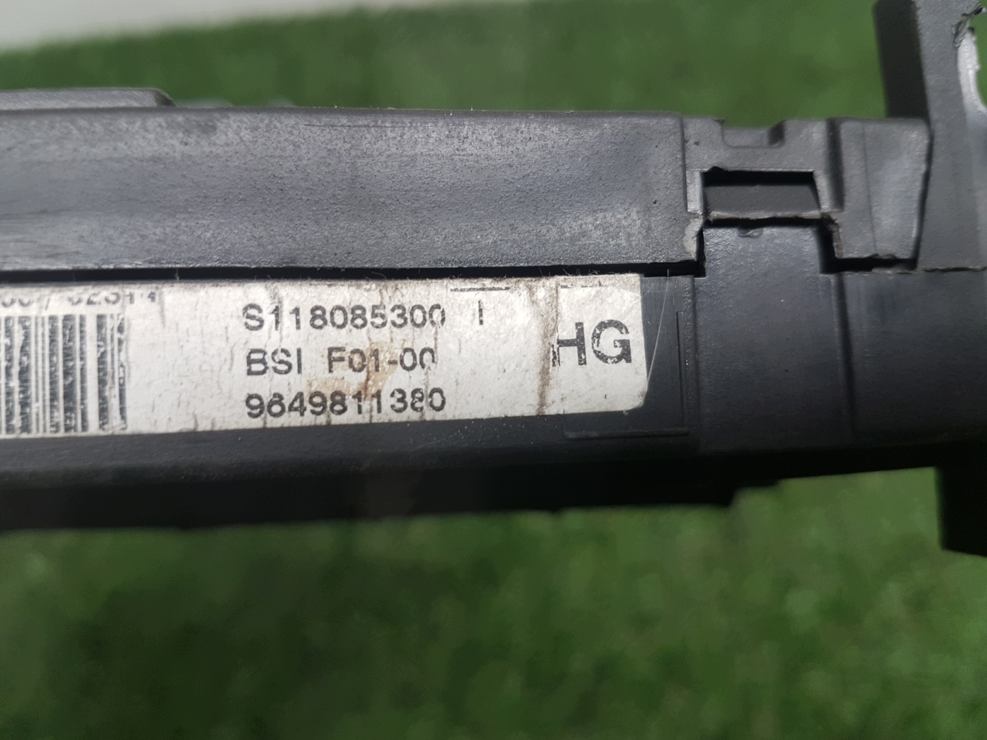 control unit module BSI CITROEN BERLINGO 1 9649811380