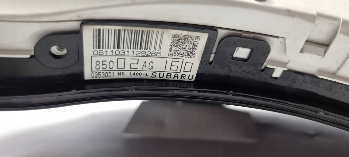 dials clock 85002AG16 SUBARU LEGACY