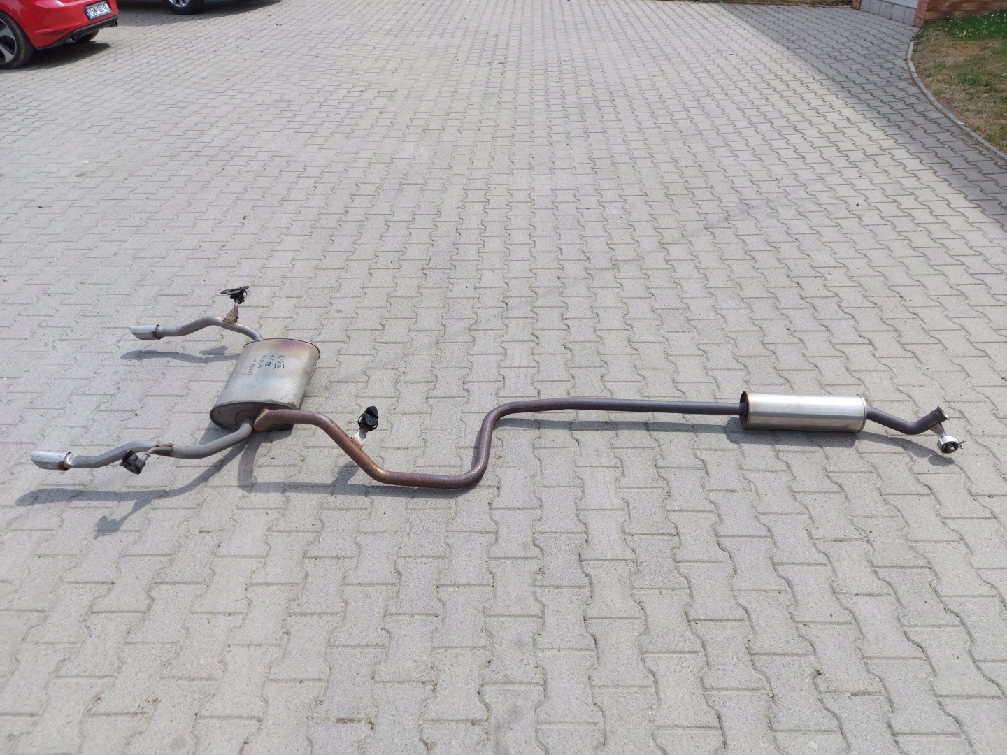 Citroen C4 III 1.2TB Tlumik pipe exhaust PSA4398
